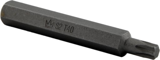 BIT END 10MM TORX T40 x 75MM S2 HEX.