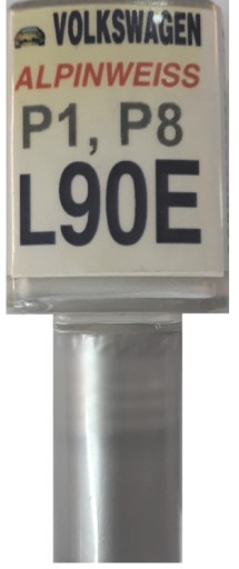 VW LW5Y K9 TECHNOBLAU LAKU NA ŠKRABENY ARA