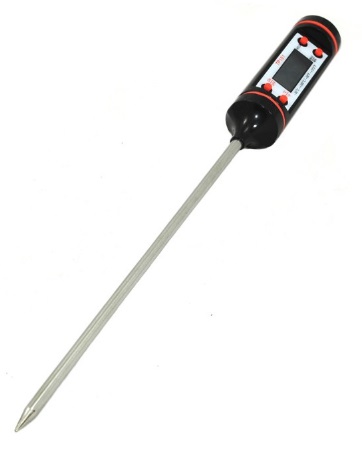 LCD TEPLOMER, kolík, vodná sonda na mäso (2301)