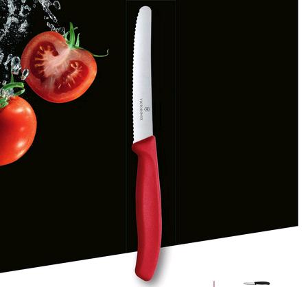 VICTORINOX Nôž NA RAJKY 6.7831 ZÚBKOVANÁ ČEPEL 11CM