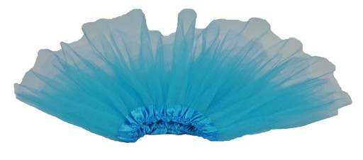 # TYLOVÁ SUKŇA TUTU SUKŇA 30cm tyrkysová