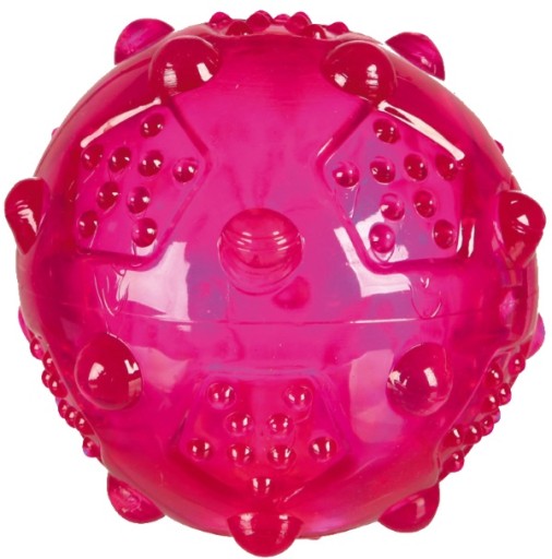 Trixie LOPTA, TERMOPLASTICKÁ guma, Squeaky, 8cm