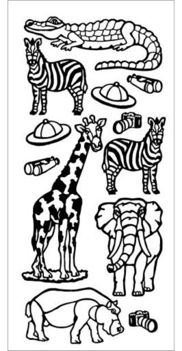 NÁLEPKY ZOO NÁLEPKY č. JO-278
