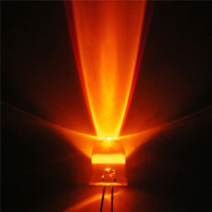 BIELE A FAREBNÉ LED diódy 10mm 10 KS