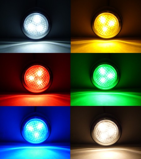 Okrúhla fi46 LED lampa s páskou Tuning Neon Module