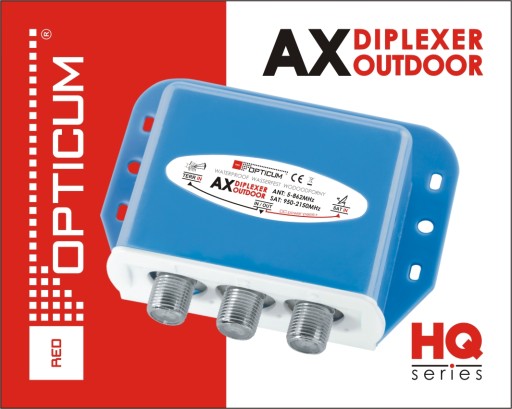 RTV/SAT SUMATOR OPTICUM AX DIPLEXER OUTDOOR HQ