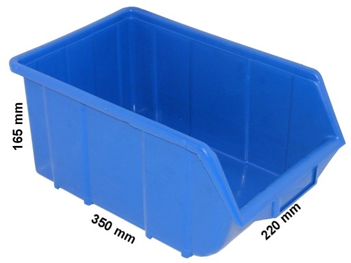 Veľký úložný kontajner Ecobox - 220x350x165mm