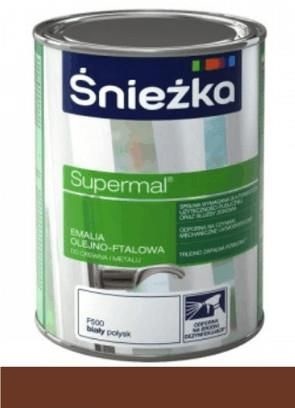 ŚNIEŻKA Olejovo-ftalový orech Stredná RAL8002 Polovica 0,2L