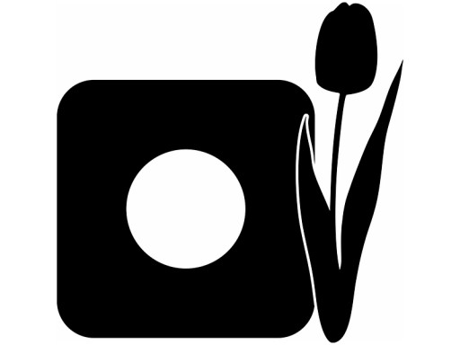 NÁLEPKA na VYPÍNAČ, kontakt, zásuvku, TULIPÁN, do obývačky