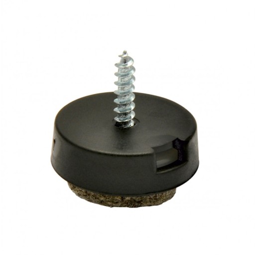 Nábytkový klzák 20mm, nábytková pätka na panely