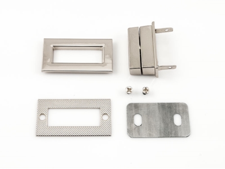 Zapínanie na zips na aktovkovú tašku 42,5 x 22 mm