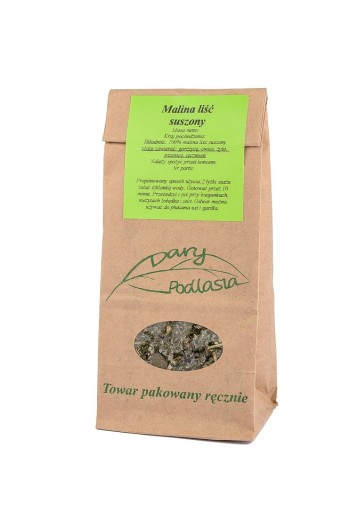 Malina malina list - Bylinky - 50g - Dary Podlasie