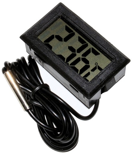 DIGITÁLNY PANEL LCD TEPLOMER AKVÁRIOVÁ SONDA