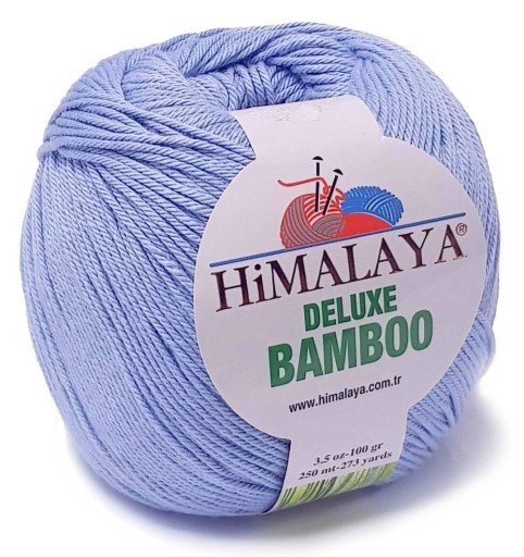 BAMBUSOVÁ priadza BAMBUSOVÁ BAVLNA 100g KOLmodrá 14