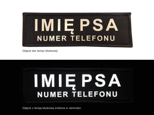 NÁLEPKA REFLEXNÁ NÁŠIVKA VELCRO VHODNÉ NA JULIUS K9