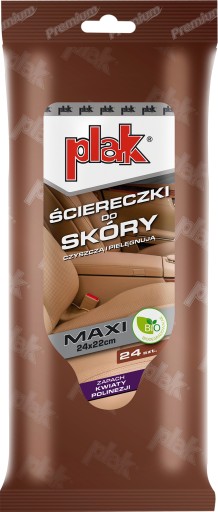 ATAS PLAK MAXI kožené utierky polynézske kvety 24x22 cm 24 ks