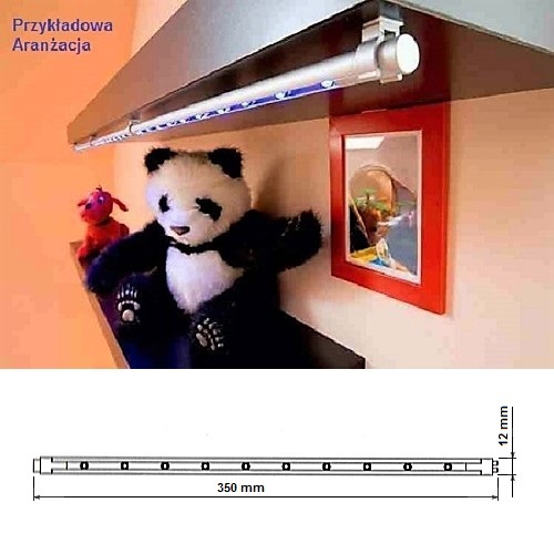 LED NÁBYTOK SVETELNÝ PÁS-1 1x1W MODRÁ LIGHT