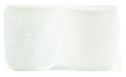 Páska na suchý zips 25mm 1mb SET, farby BIELA
