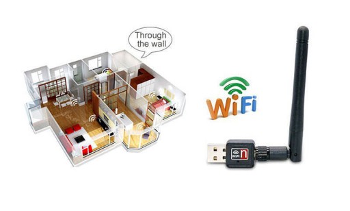 BEZDRÔTOVÁ WIFI USB SIEŤOVÁ KARTA + ANTÉNA zPL