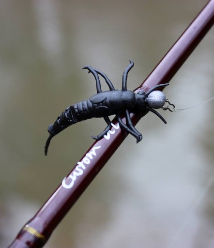 Savage Gear 3D PVC Mayfly 5cm - červená
