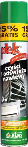 ATAS PLAK PL prípravok na čistenie, osviežujúca klimatizácia, prívod vzduchu, 500 ml