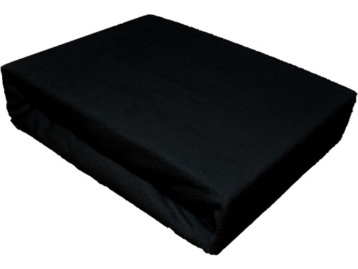 Froté plachta na prebaľovací pult 50x80, čierna