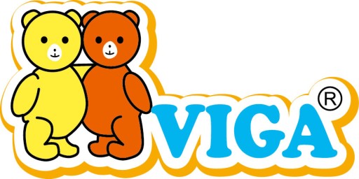 VIGA Baby prvé drevené puzzle, kačička