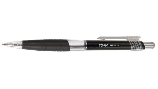 TOMA MEDIUM 038 MECHANICKÉ GULIČKOVÉ PERO, ČIERNA