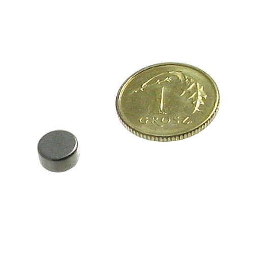 Neodymový magnet 6x3 mm N42 ROUND STRONG DISC 10 ks