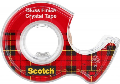 3M STRONG CRYSTAL CLEAR TAPE 7,5M zásobník
