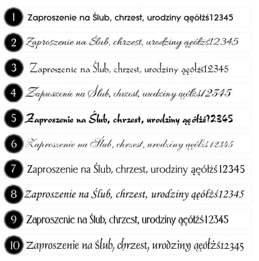 Svadobné oznámenia na svadobné oznámenia + obálka