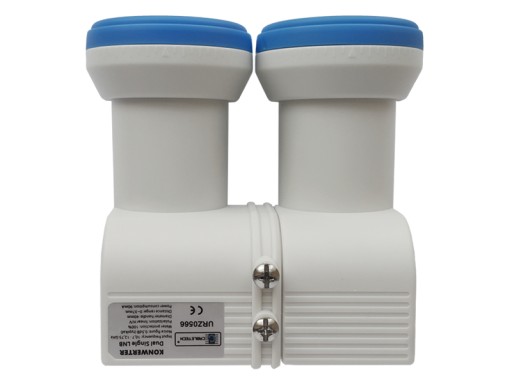 Cabletech 0,5dB zlatý duálny jednoduchý LNB konvertor