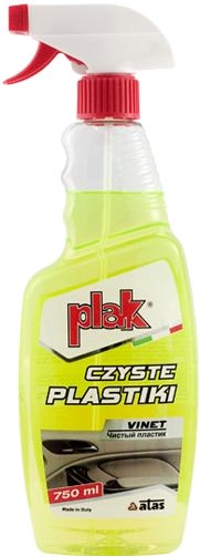 ATAS PLAK Vinetová kvapalina na čistenie plastov, imitácia smaltu, 750 ml