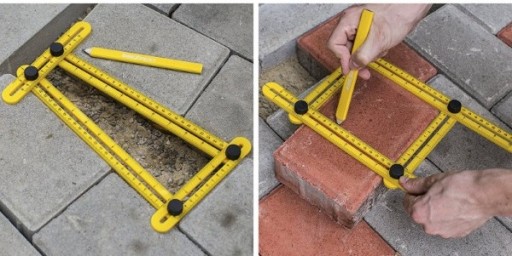 Nastaviteľný, multifunkčný uhlomer