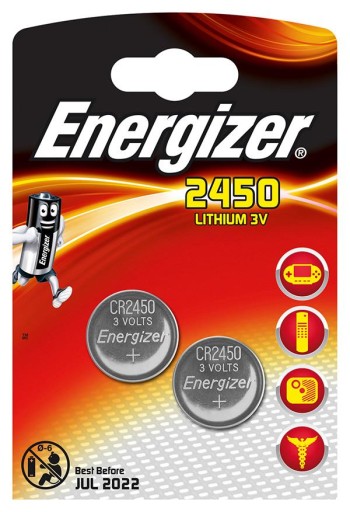 Energizer CR2450 3V lítiová batéria 4 ks