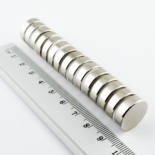 VALEC NEODYMOVÝ MAGNET 17x5 N38 SADA 2 ks