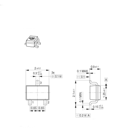 PDTA114YU Tranzistor SOT-323 NXP x25