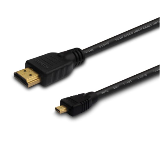 Micro Micro HDMI kábel 1,8m adaptérový kábel