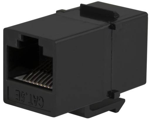 Modulárny keystone konektor RJ45 - RJ45 RJ45/5U-K