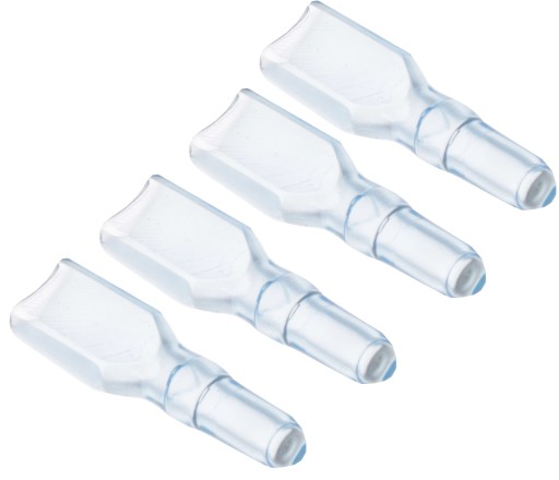 KRYT KRYTU KONEKTORA IZOLÁCIA MODRÁ 6,3mm 4 KS