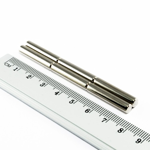 VALEC NEODYMOVÝ MAGNET 5x25 N38 SADA 5 ks