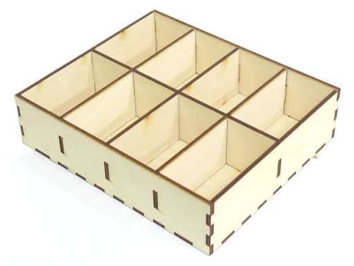 DECOUPAGE ORGANIZÉR BOX S 8 PRIHRADKAMI EZ63