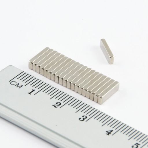 NEODYMOVÝ MAGNET TANIER 10x3x1,5 N38 - 40 KS