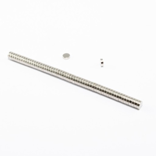 VALEC NEODYMOVÝ MAGNET 3x1 N38 SADA 100 KS
