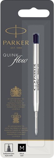 Vložka Parker Quinkflow Black M 1950369 JOTTER