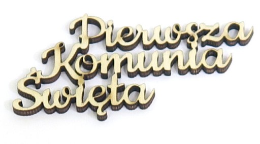 OZDOBA Prvé sväté prijímanie 77x41mm RZ56