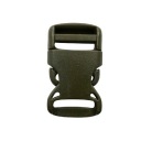 Plastová pracka 25mm Olivová/Khaki 5 ks