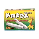 Marbor štvorcová biela krieda (50) B1