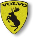 Nášivka Volvo Moose Thermo Vyšívaná nažehľovačka