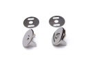 MAGNETICKÁ SVORKA 18mm STRIEBORNÁ SUPER TENKÁ